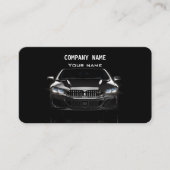 高級車のデザイン名刺 名刺 (正面)