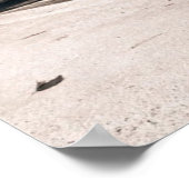 高級車のヴィンテージ写真 ポスター (角)