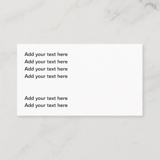 高級車の名刺のクールデザイン 名刺 (裏面)