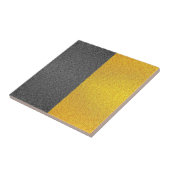 高級金ゴールドとブラックセラミックタイル（シックなテクスチャ） タイル (側面)