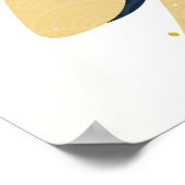 高級金ゴールドオリエンタルスタイル背景。及び中国の ポスター (角)