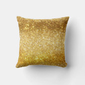 高級金ゴールドグリッター クッション (裏面)