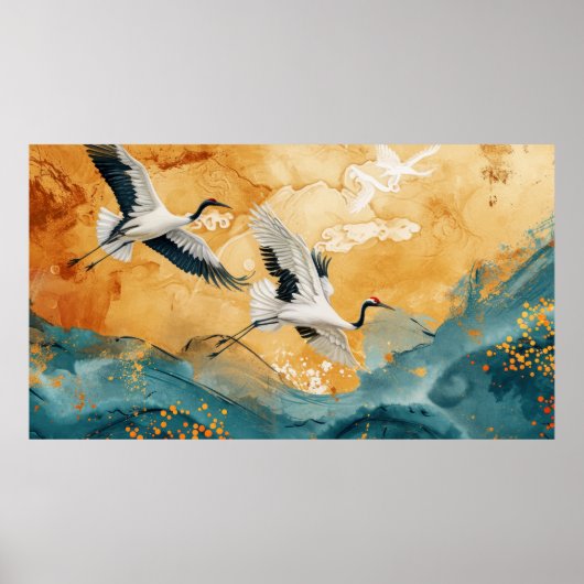 高級金ゴールドスタイル ポスター (正面)