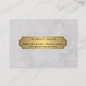 高級金ゴールドピンクテクスチャ 名刺 (裏面)