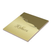 高級金ゴールドメタル軍隊金ゴールド タイル (側面)