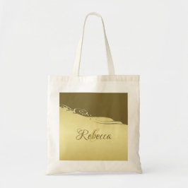 高級金ゴールドメタル軍隊金ゴールド トートバッグ