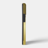 高級金ゴールドメタル軍隊金ゴールド Case-Mate iPhoneケース (裏面 / 右)