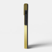高級金ゴールドメタル軍隊金ゴールド Case-Mate iPhoneケース (裏面 / 左)