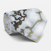 高級金ゴールド大理石の背景 ネクタイ (ロール)