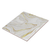 高級金ゴールド大理石背景セラミックタイル タイル (側面)