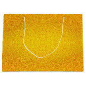 高級金ゴールド抱き枕 ラージペーパーバッグ (正面)