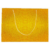 高級金ゴールド抱き枕 ラージペーパーバッグ (裏面)