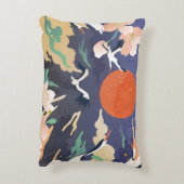 高級金ゴールド東洋スタイルの背景。中国の アクセントクッション (裏面(縦))