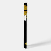 高級金ゴールド葉 Case-Mate iPhoneケース (裏面 / 右)