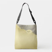 高級金ゴールド金ゴールド&シルバーの装飾, Monogram クロスボディバッグ (裏面)