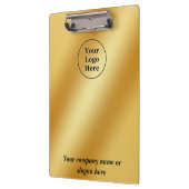 高級金ゴールド金属 クリップボード (左)