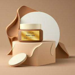 高級金ゴールド金属 ラベル