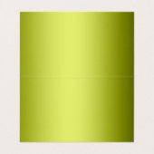 高級金パーソナライズされた箔 名刺 (内部フラット)