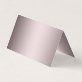 高級銀箔 名刺 (裏面)