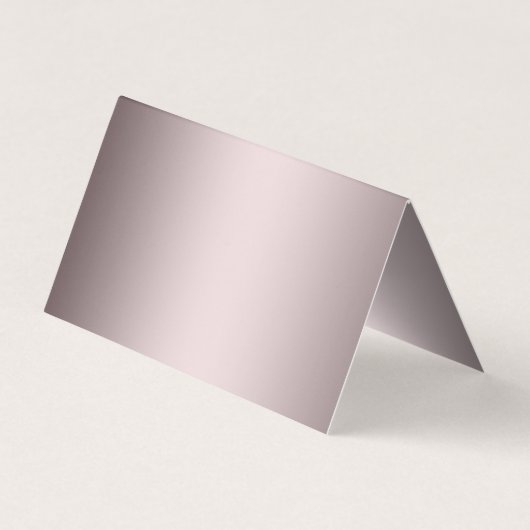 高級銀箔 名刺 (裏面)