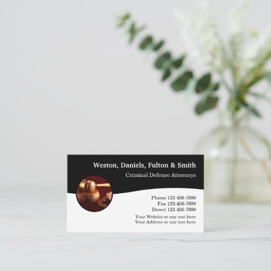 高級防犯法グループ 名刺 (スタンド正面)