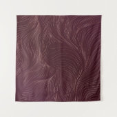 高級黄金の壁紙。アールデコパターンヴィンテージ タペストリー (正面(横))