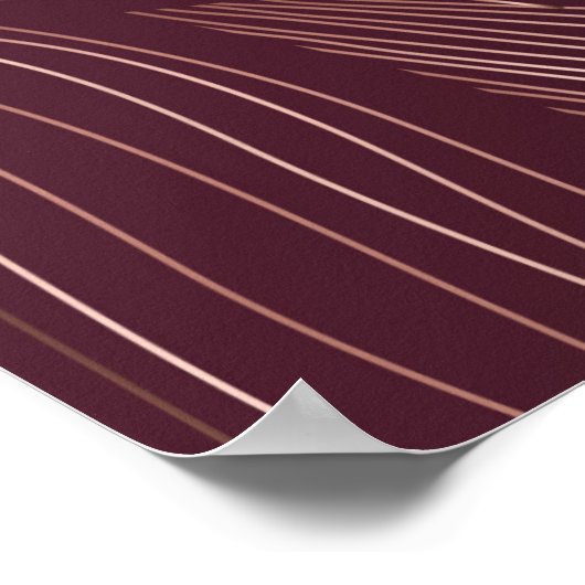 高級黄金の壁紙。アールデコパターンヴィンテージ ポスター (角)