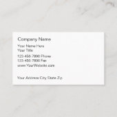 高級黄金ドルフィンシンボルの名刺 名刺 (裏面)