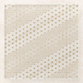 高級 ガラスコースター (正面)