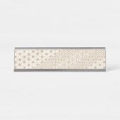 高級 デスクネームプレート (正面)