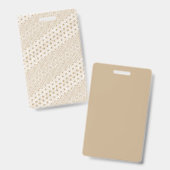 高級 バッジ (正面＆裏面)