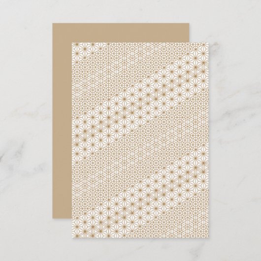 高級 出欠カード (正面/裏面)