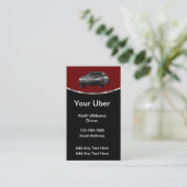 高級Uberドライバーの名刺 名刺 (スタンド正面)