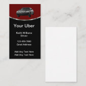 高級Uberドライバーの名刺 名刺 (正面/裏面)