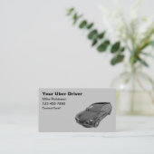 高級Uber配車ビジネスカード 名刺 (スタンド正面)