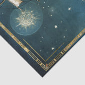 高素朴い船金ゴールドと黒のデコページ 薄葉紙 (詳細)