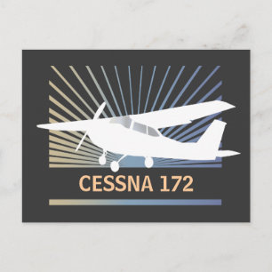高翼航空機 ポストカード