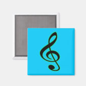 高耐力クレフ、 音符記号磁石 マグネット (正面/裏面)