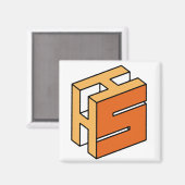 高耐熱磁石 マグネット (正面/裏面)