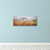 高草地 キャンバスプリント (インサイチュ (ウッドフロア))