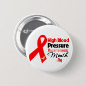 高血圧認識度月 缶バッジ (正面&裏面)