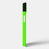 高視認性ネオングリーン Case-Mate iPhoneケース (裏面 / 右)