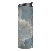 高解像度の大理石のテクスチャ、自然石。 タンブラー (回転左)