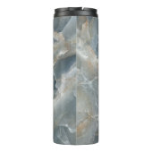 高解像度の大理石のテクスチャ、自然石。 タンブラー (裏面)