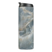 高解像度の大理石のテクスチャ、自然石。 タンブラー (回転右)