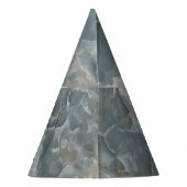 高解像度の大理石のテクスチャ、自然石。 パーティーハット (裏面)