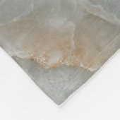 高解像度の大理石のテクスチャ、自然石。 フリースブランケット (角)