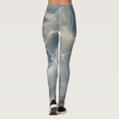 高解像度の大理石のテクスチャ、自然石。 レギンス (裏面)