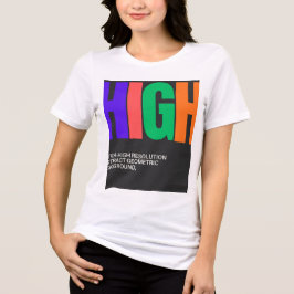 高解像度アブストラクトアート トライブレンドTシャツ