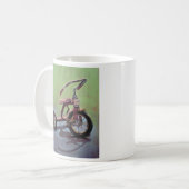 高解像度トライサイクル コーヒーマグカップ (正面左)
